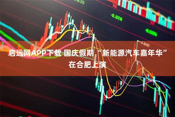 启远网APP下载 国庆假期 “新能源汽车嘉年华”在合肥上演