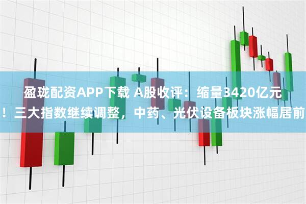 盈珑配资APP下载 A股收评：缩量3420亿元！三大指数继续调整，中药、光伏设备板块涨幅居前